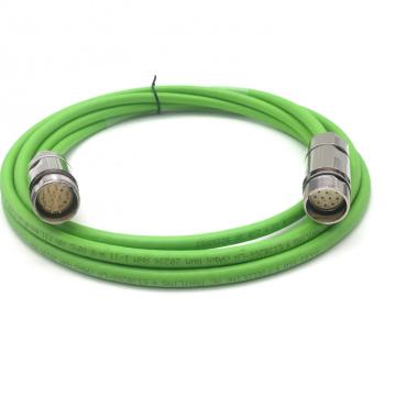 M23 With Cable For Industrial Automation Signals