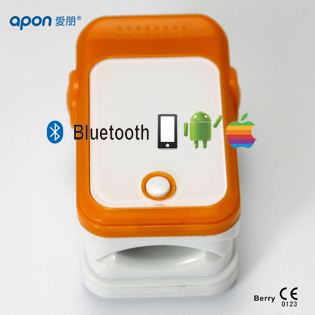 CE Approved Blood Oxygen Monitor SpO2 Adult Bluetooth Oximeter