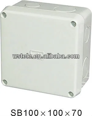 SB 100*100*70 plastic screw Junction Box