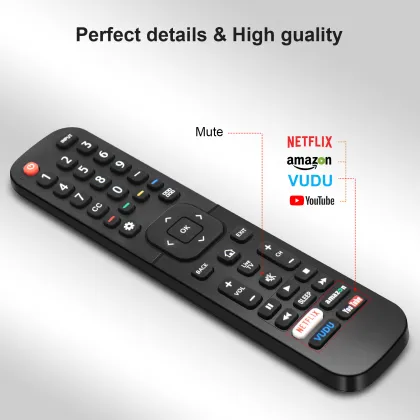 Universal Infrared Remote Control for Hisense Smart TVs