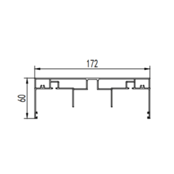 Sanitäranpassungen Aluminiumprofilextrusion stirbt