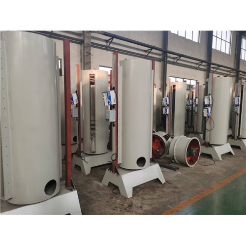 Cylinder Axial-Flow Tower Fan for Shell Drying with CO