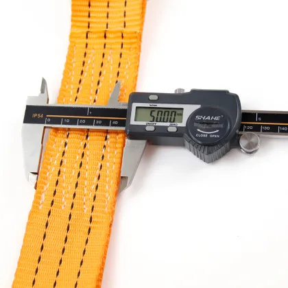 Ratchet Cargo Lshing Tie Down Yellow Orange