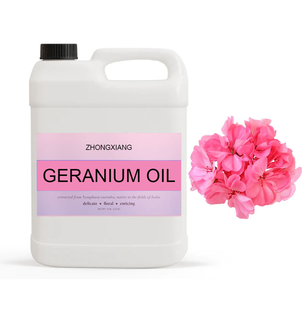 Preço confiável Garantido por atacado de qualidade O óleo essencial de gerânio para uso de aromaterapia