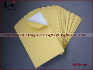 0.2-1.5MM Black and White Double Side Glue PVC Sheet For Photo Album Page