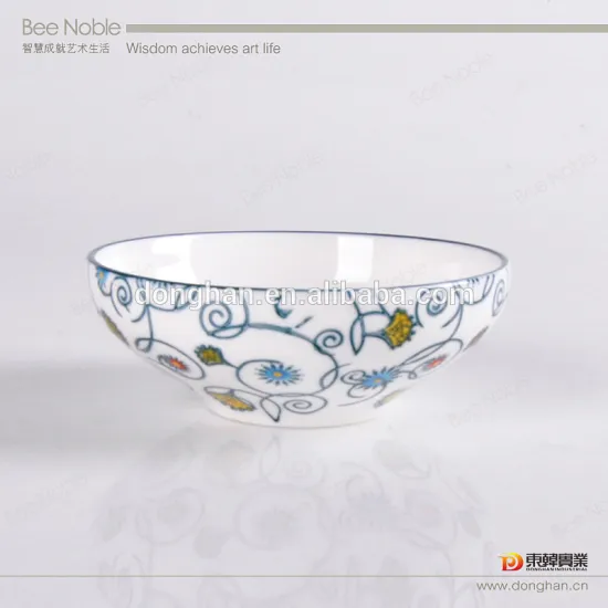 china white ceramic flower bowls with cheap price for wedding gift