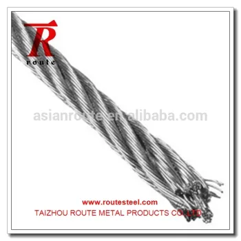 High durable stainless steel wire rope breaking strength for balustrade