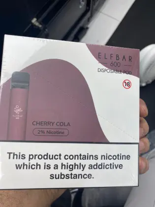 Berlin Wholesale ELF Bar 600 Puffs Disposable Device