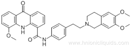 Elacridar CAS 143664-11-3