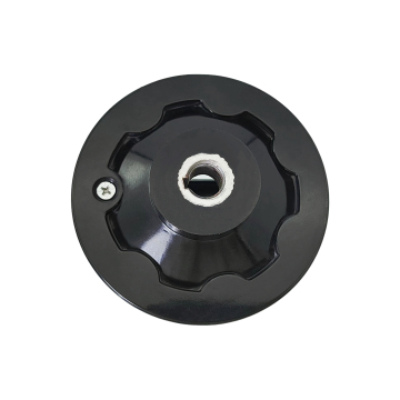 New Design Factory Direct Black Solid Inner Corrugated Rotating Handwheel for Mechanical Lathes