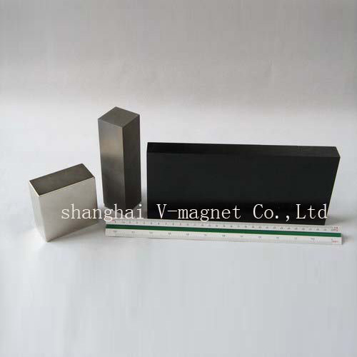 Strong Permanent Neodymium (NdFeB) Block Magnet (machine Magnet)