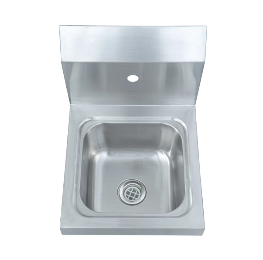 Wall-mounted wash basins used in hospitals