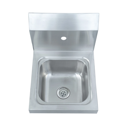 Wall-mounted wash basins used in hospitals