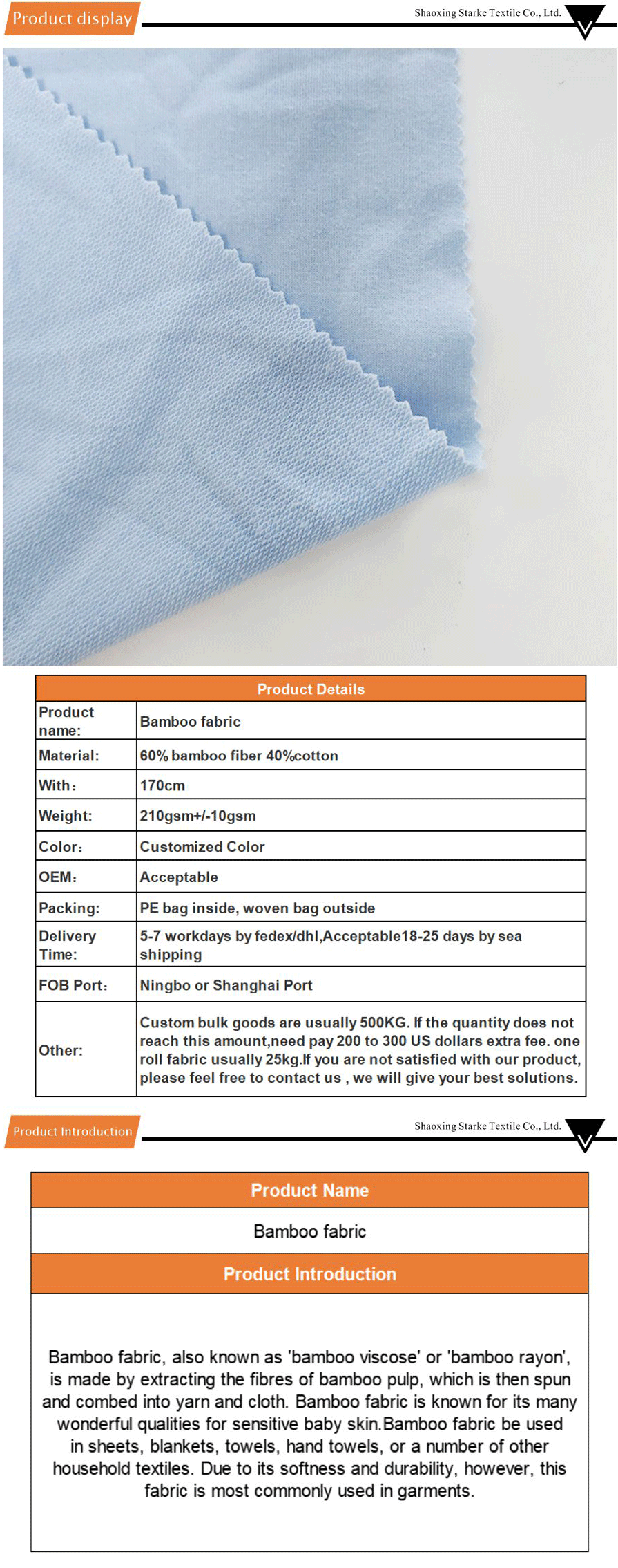 green bamboo material