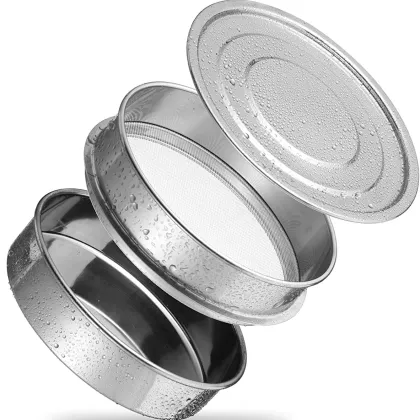 8.3 Inch Kitchen Stainless Steel Sprouting Tray for Organic Broccoli Bean Sprouts