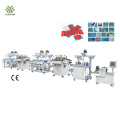 Precision backlight double sided tape die cutting line
