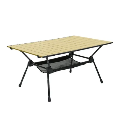 Ultralight Aluminum Foldable Camp Picnic Table for Outdoor Hiking