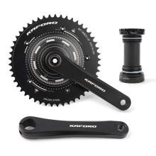 Crankset Alloy Cranks Single Bike Crankset Crank 170 มม.