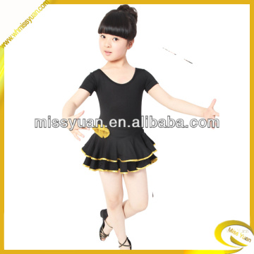 China factory fashion cute bowknot children dance wear