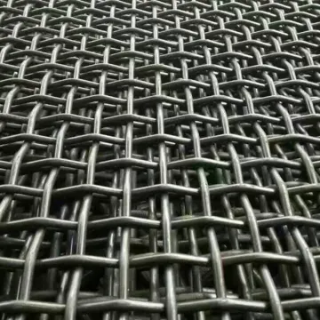 65Mn Steel Wire Hooked Vibrating Screen Mesh for Quarry and Rock Crushers