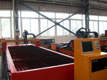 CNC Flame/Plasma Cutting Machine Table, CNC Cutting Table (CNCTMG)