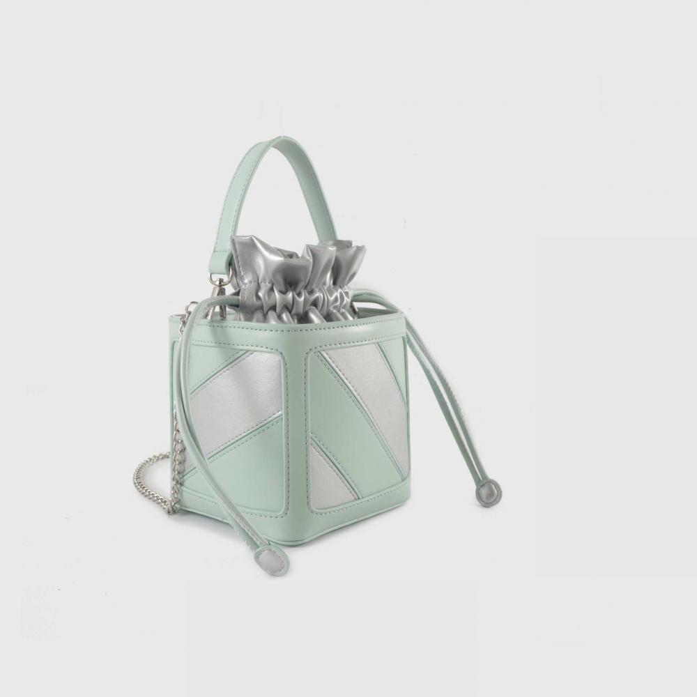 Square Bucket bag for lady