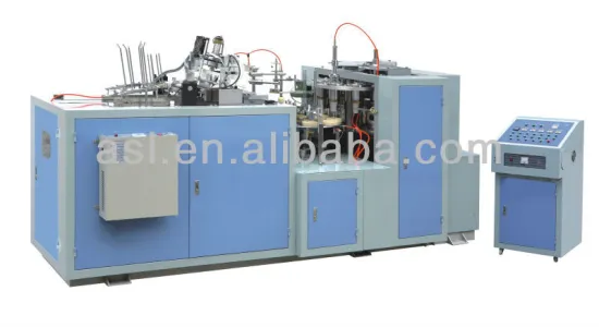 Medium speed paper cup making machine