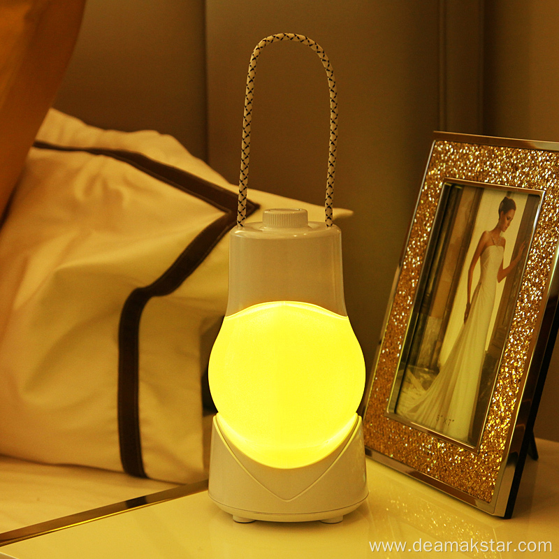 Portable Cordless Lantern Table Lamp for Decoration