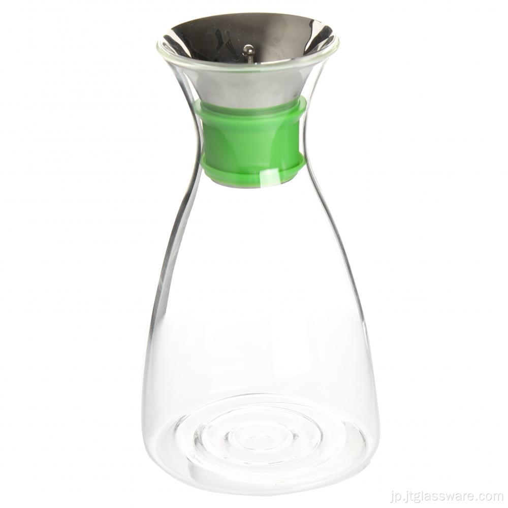 高品質の透明なガラスの水フィルターピッチャー
