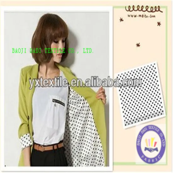 polyester 65 cotton 35 dyed fabric for shriting