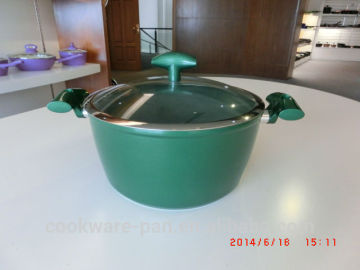 Popular metallic paint dutch oven / forged casserole