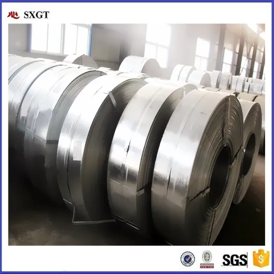 High quality galvanized steel strip metal strap in steel coil