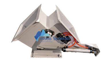 Pneumatic tee gate distributor