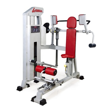 Super square tube gym machinery seated pullover machine