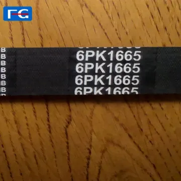 China Auto Belt Manufacturers PK Belt 6PK1665 for France 405 206 Cars