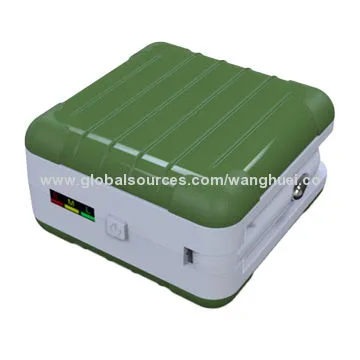 5000mAh Credit card sized power bank, AC/DC power