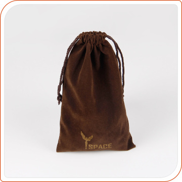 Customized Velvet bag / velvet drawstring jewelry bag / logo made velvet pouch