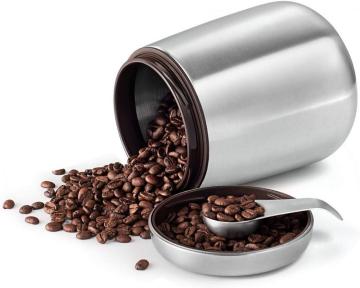 Stainless Steel Coffee Canister Food Storage Container