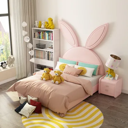 Pink Princess Kids Girls Bed for Beautiful Bedroom