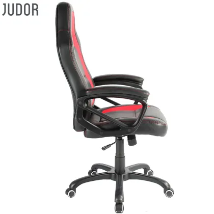 Judor Swivel Red Gaming Office Chair Gaming Racing Chair