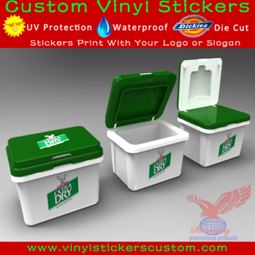 Customized Waterproof PVC Logo Sticker