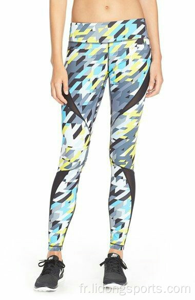 Leggings de gymnase en maille de femmes en gros