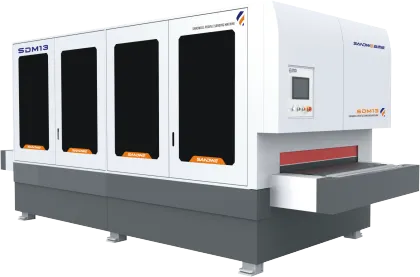 Cabinet door sanding manufacturing equipment