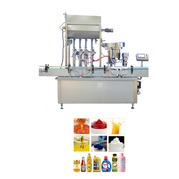 Automatic Jam, Shampoo, Salad Dressing, Ketchup, Facial Cream, and Sauce Filling Machine - Hot Sale
