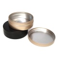 Pots de rangement des canettes en aluminium plat