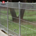 Panel de valla de malla de alambre de hierro galvanizado