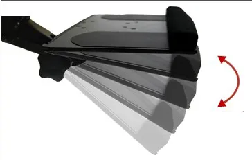 Ergonomic Clamp On Keyboard Tray With Mouse Pad