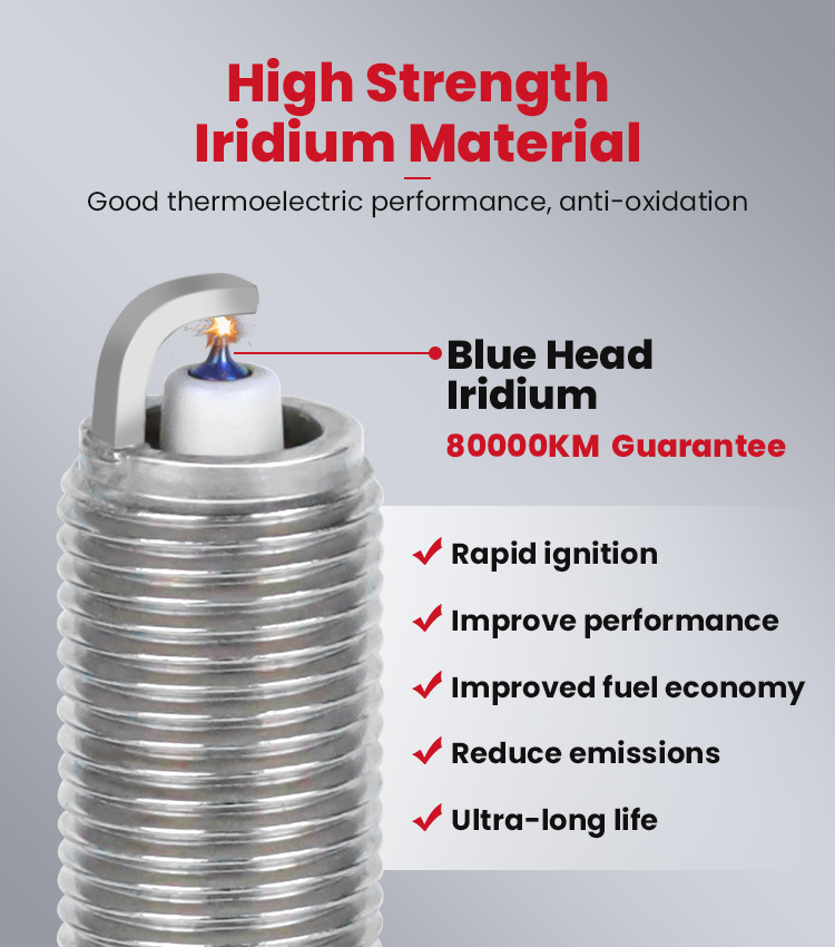  Double Iridium Spark Plug 