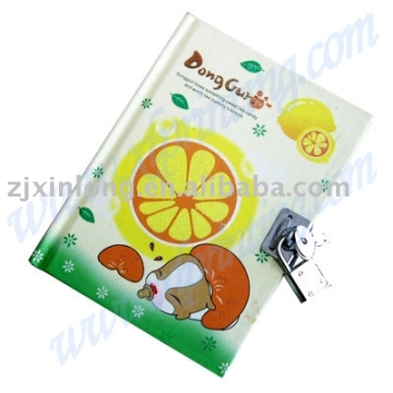 hard cover notebook