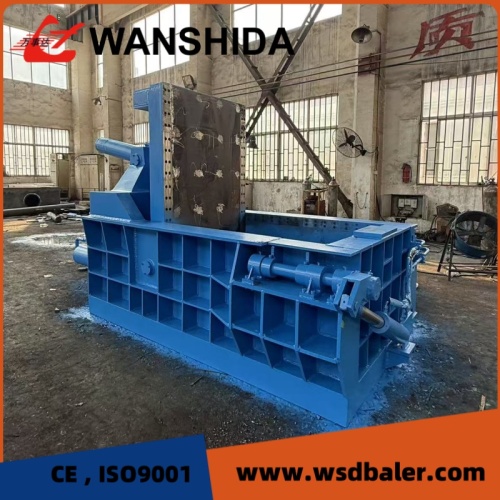 Alta eficiência 200ton Hidráulica Baler de metal